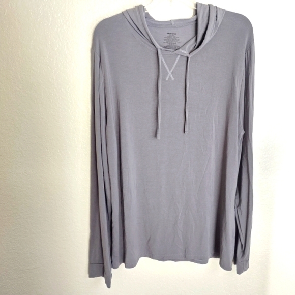 MeUndies Men's Pullover Hoodie grey sz Xl - Picture 1 of 6